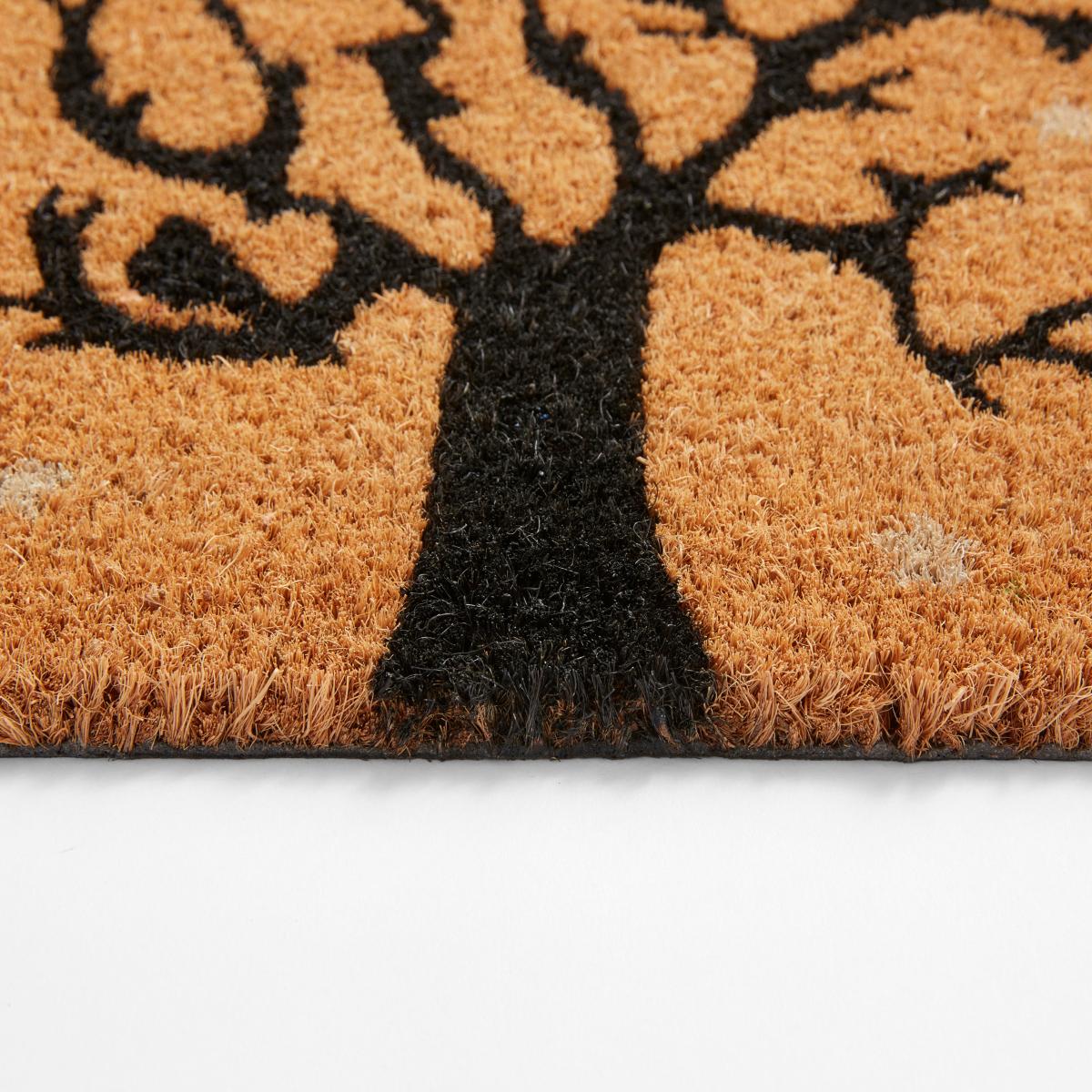Spooky Season Coir Outdoor Doormat Natural – image 1