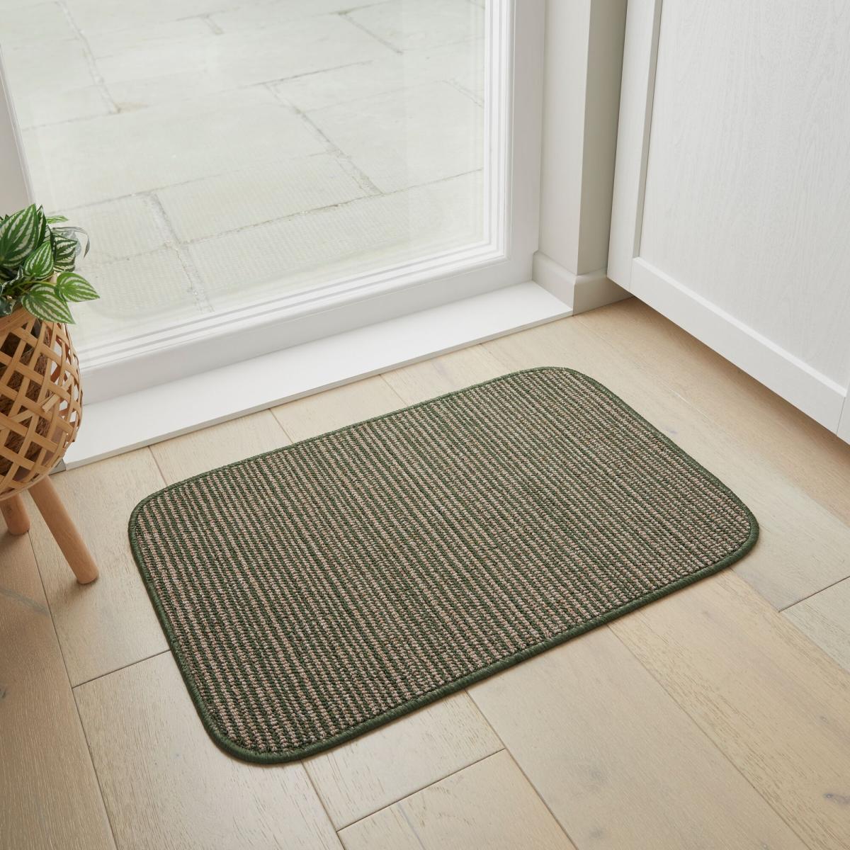 PractiMat Eleni Washable Doormat Olive Eleni Olive – image 1