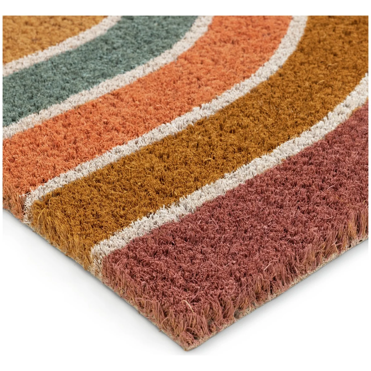 Habitat Rainbow Coir Doormat - Multicolour – image 5
