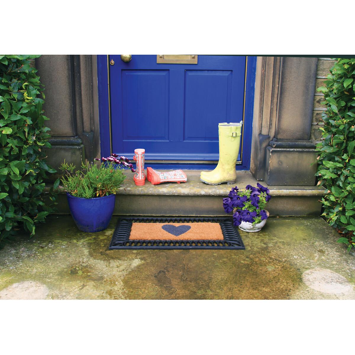 Heart Coir Doormat Insert – image 5