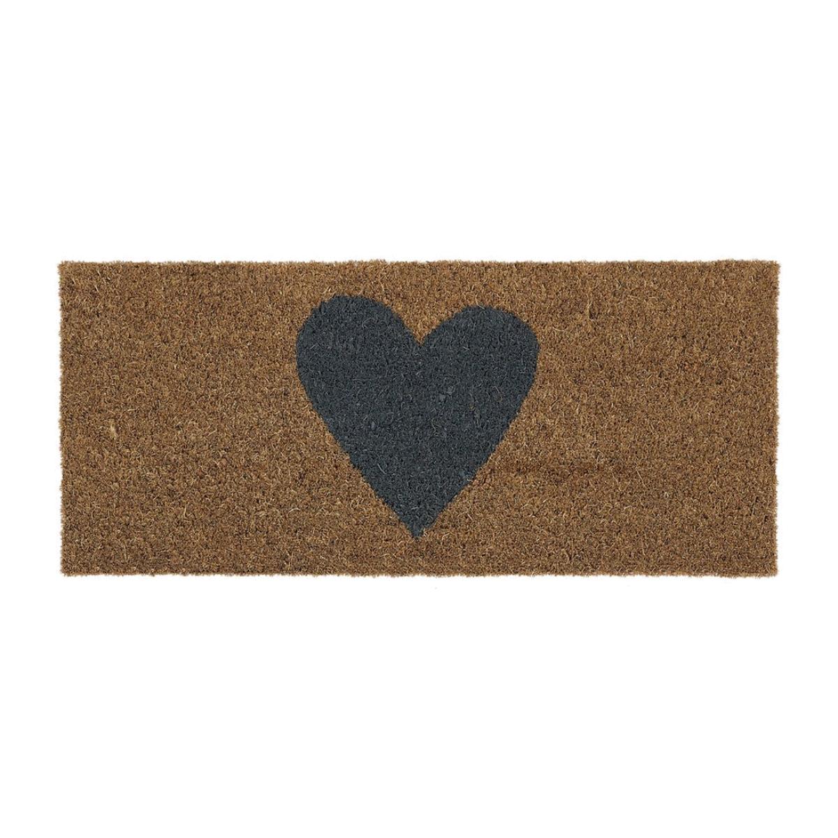 Heart Coir Doormat Insert – image 1