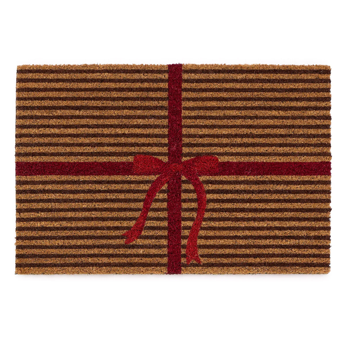 Christmas Gift Wrapped Coir Doormat – image 2