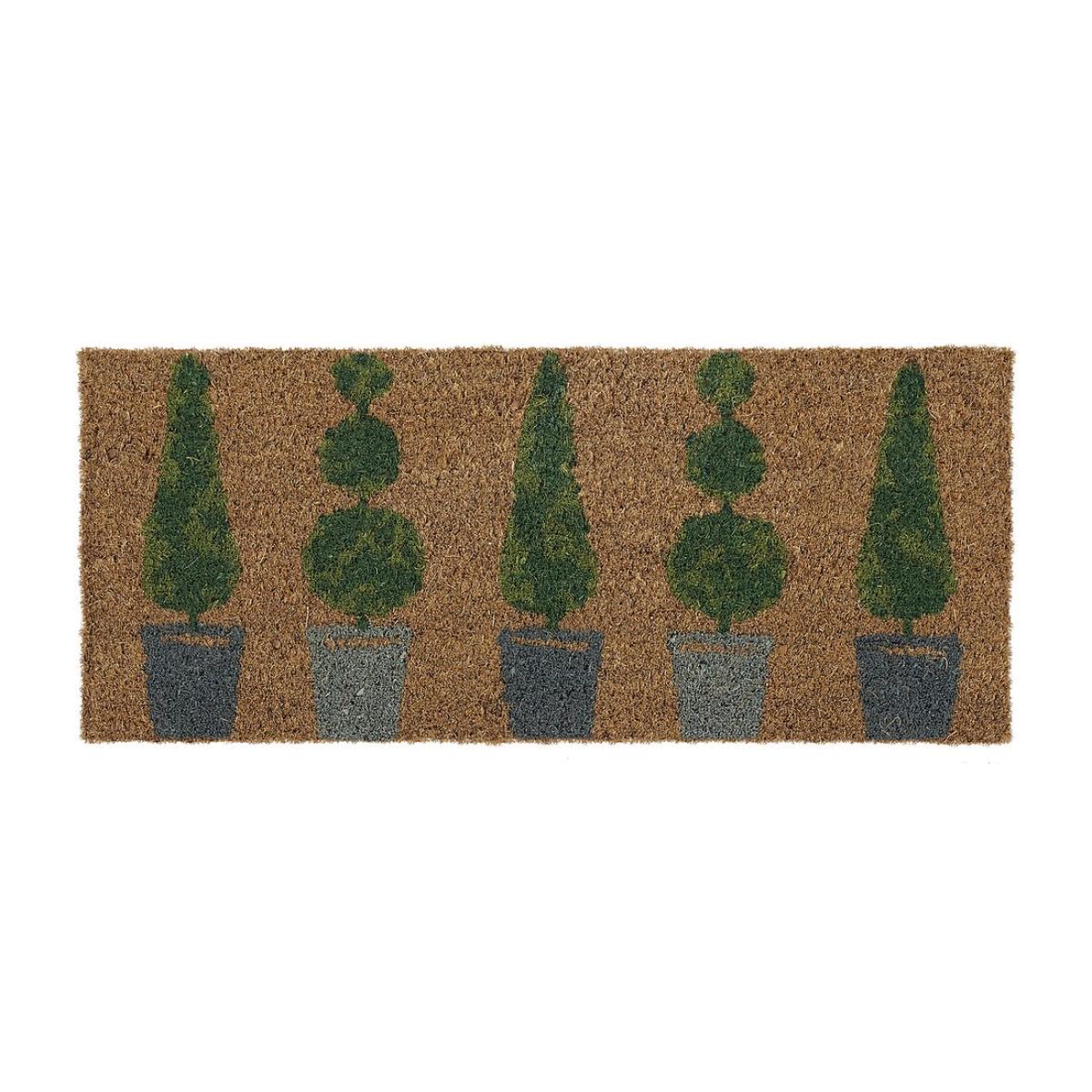 Topiary Printed Coir Doormat Insert – image 1