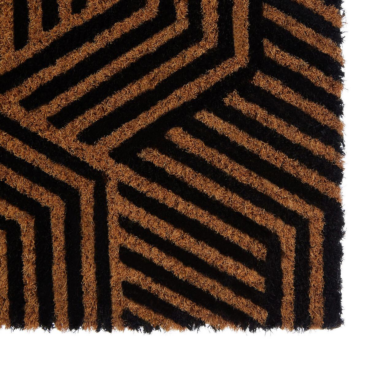 Urban Monochrome Coir Doormat – image 3