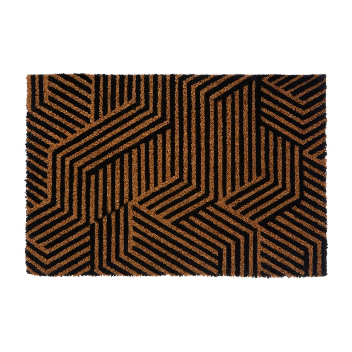 Urban Monochrome Coir Doormat – image 1