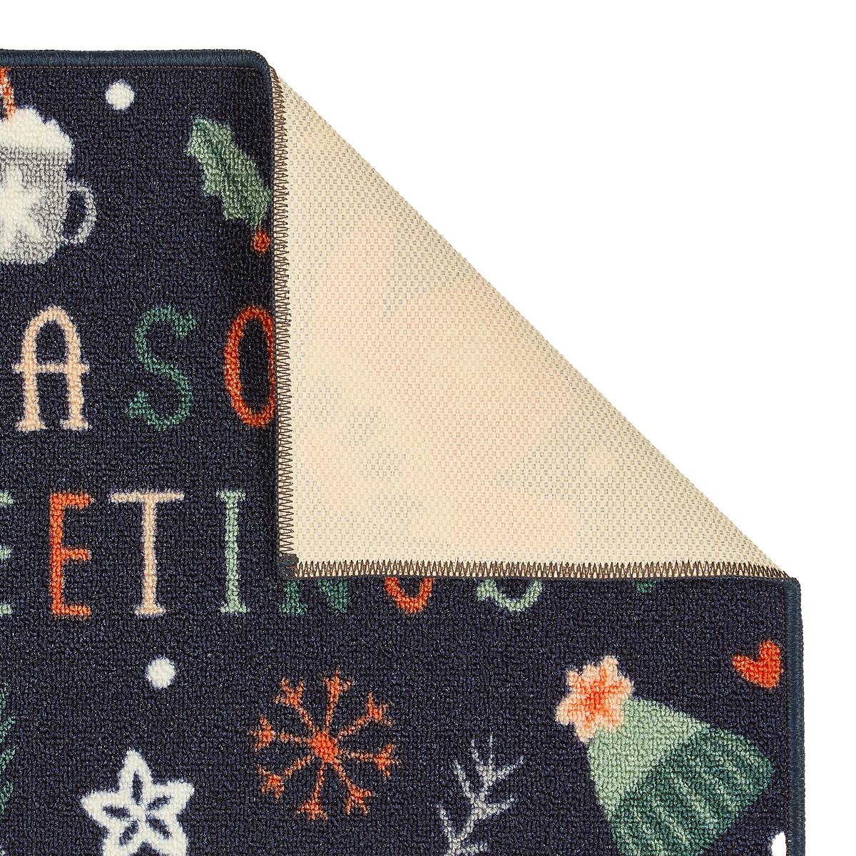 2-Piece Christmas Seasons Greetings Printed Doormat & Runner Set – image 5