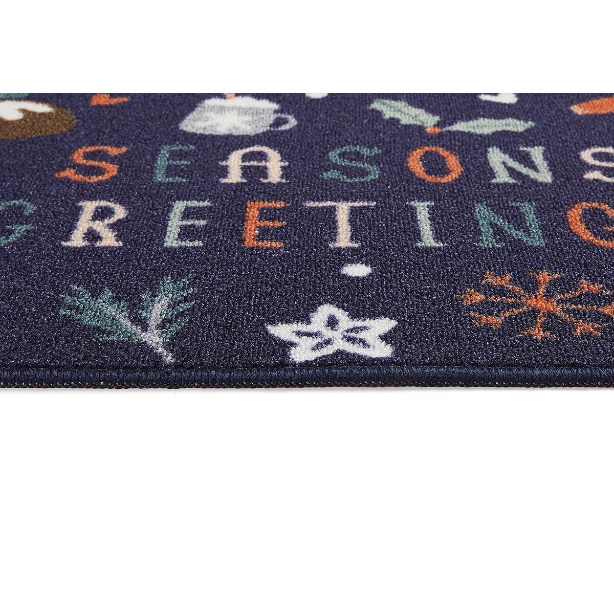 2-Piece Christmas Seasons Greetings Printed Doormat & Runner Set – image 6