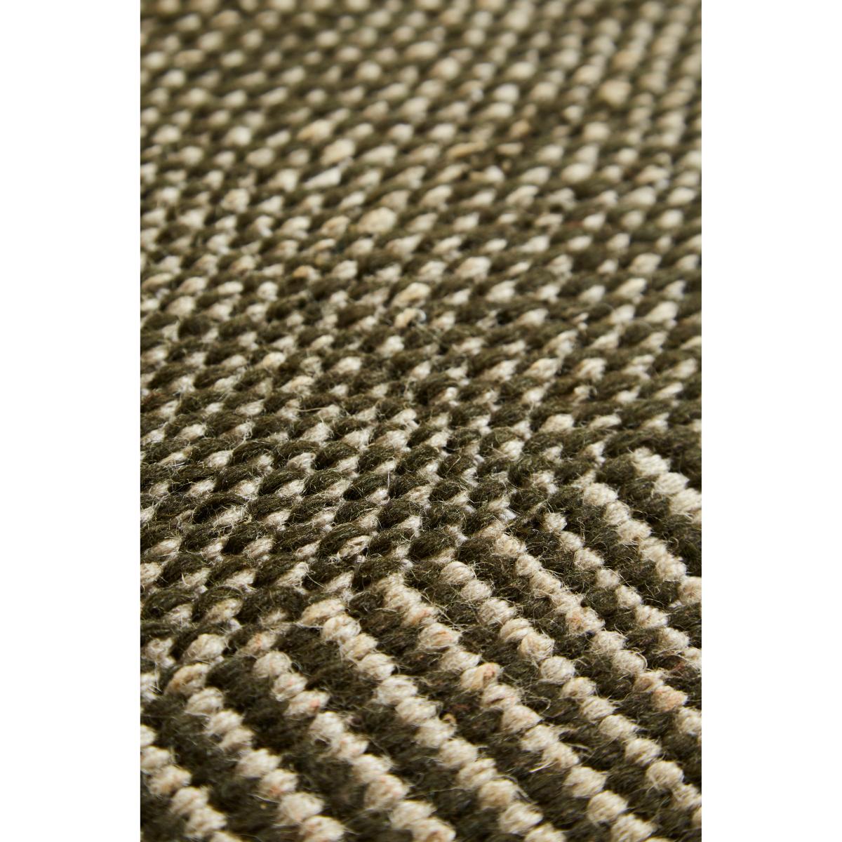 Woud Rombo doormat Moss green 60x90 cm – image 2