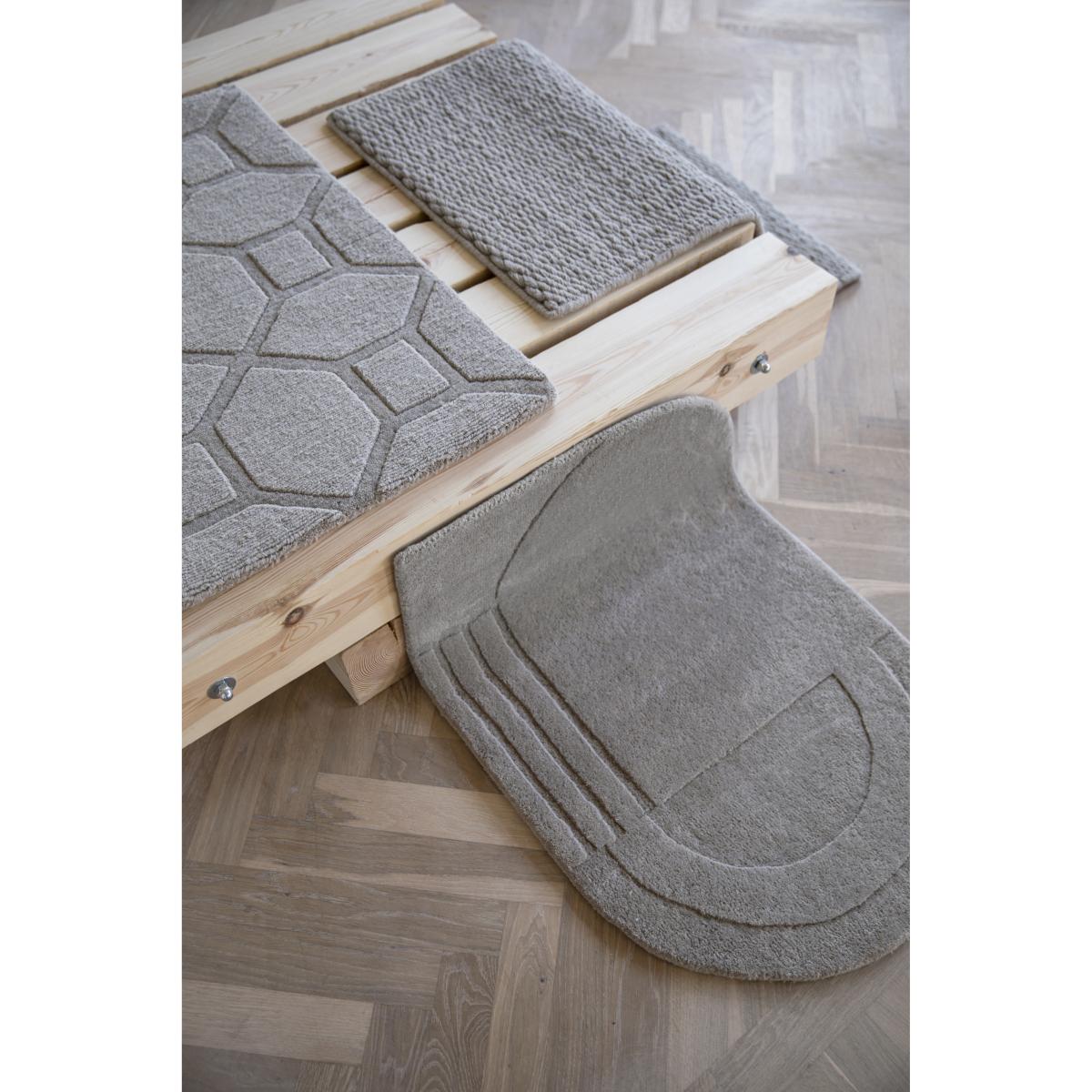 Layered Circular doormat Sage. 60x90 cm – image 2