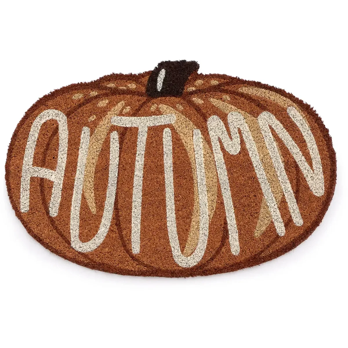 Autumn Pumpkin Shaped Door Mat - Orange – image 2
