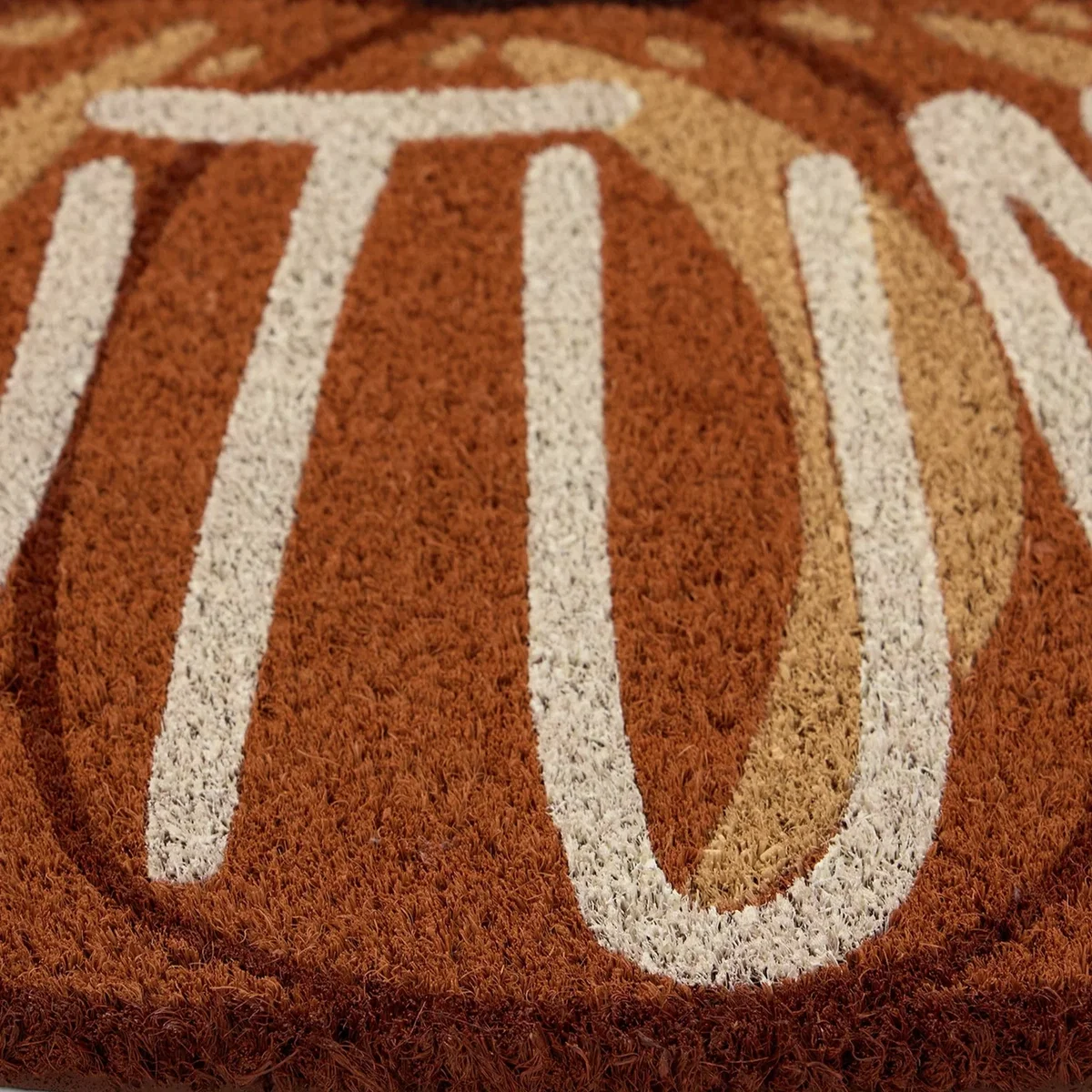 Autumn Pumpkin Shaped Door Mat - Orange – image 3
