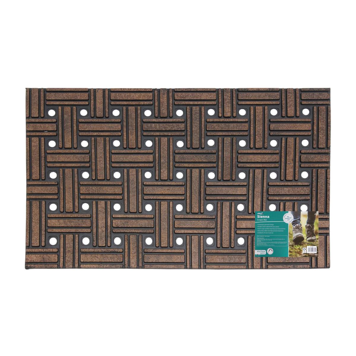 Sienna Square Rubber Door Mat – image 1