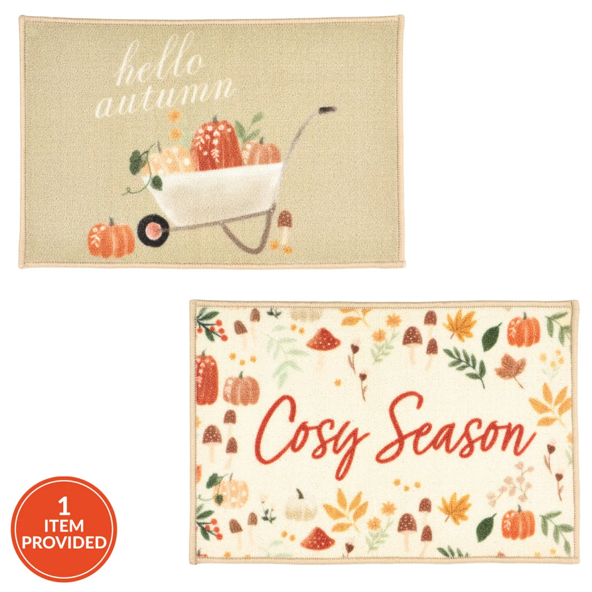 Autumn Print Washable Doormat – image 2