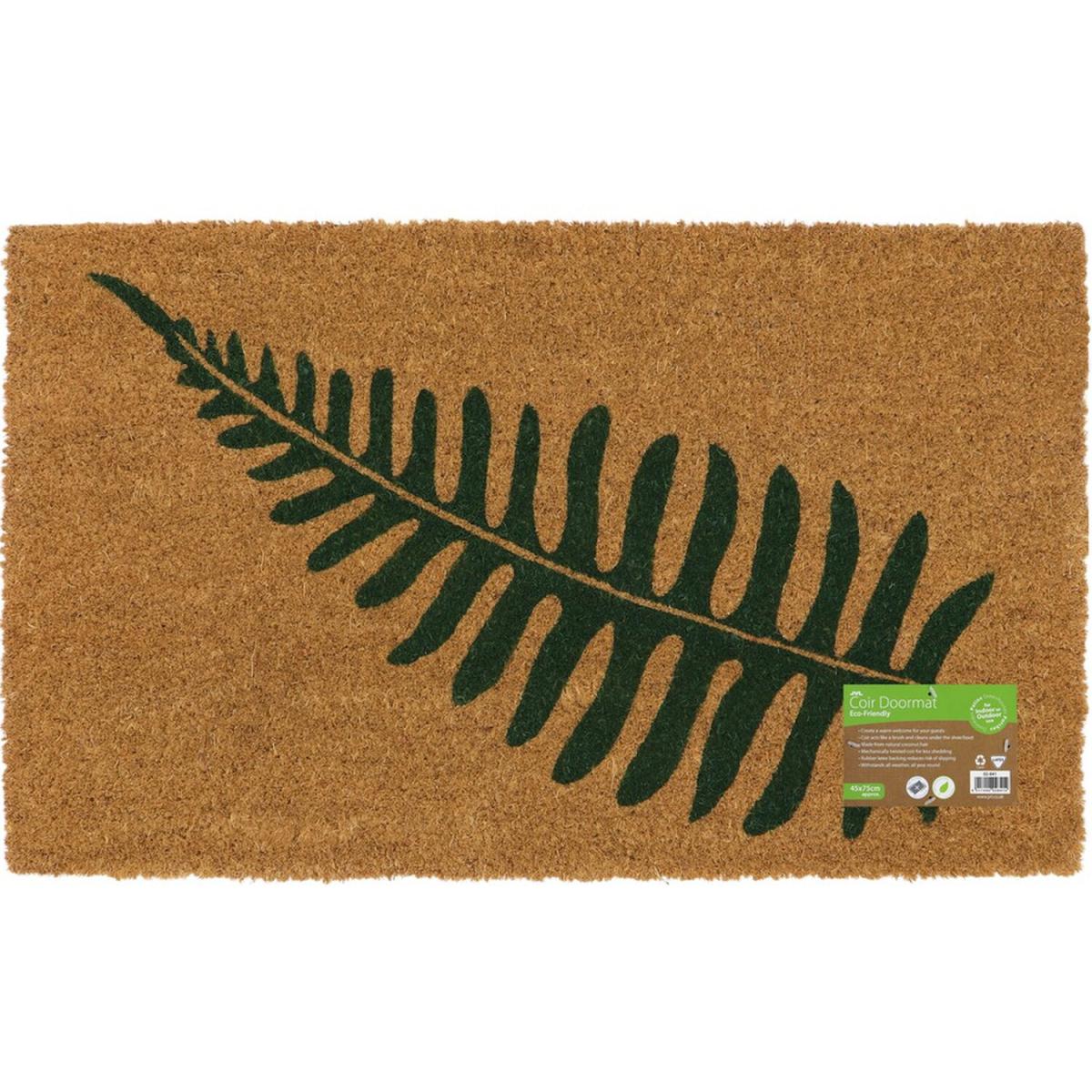 Latex Backed Fern Coir Door Mat – image 6