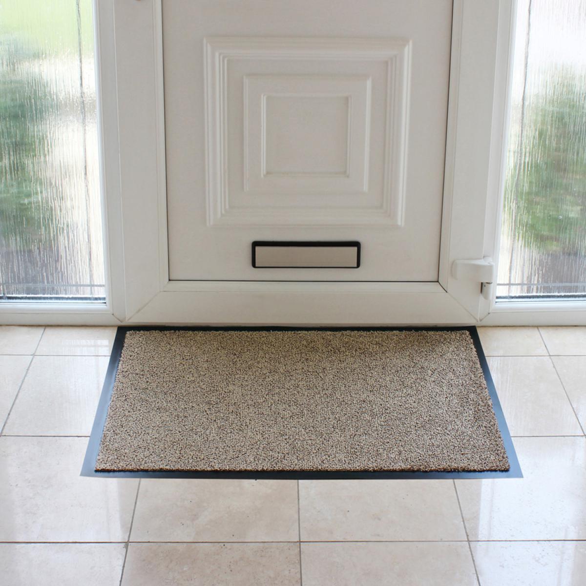 dmiral Barrier Door Mat, Microfibre, Stone, 60 x 90cm – image 3