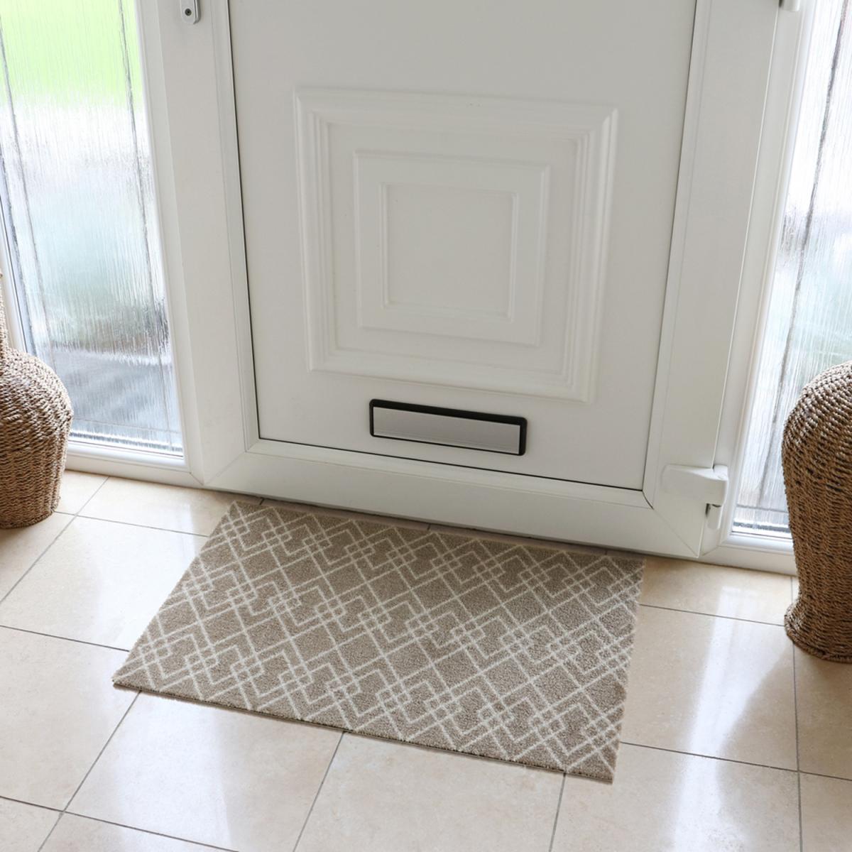 JVL Mega Door Mat 50 x 75cm, Diamond Trellis - Trellis – image 5