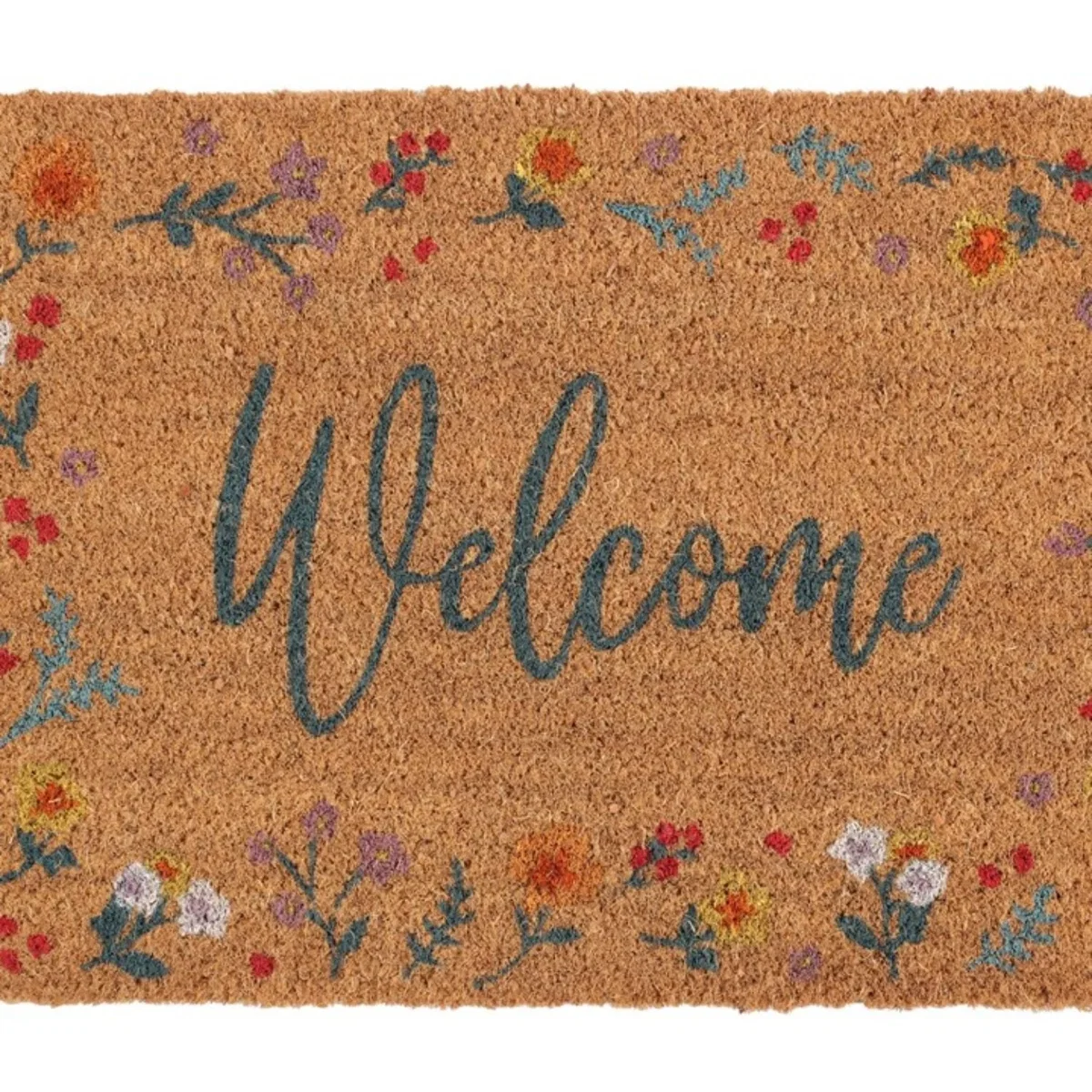 Natural Botanical Coir Doormat Welcome Guests Indoors - Brown – image 4