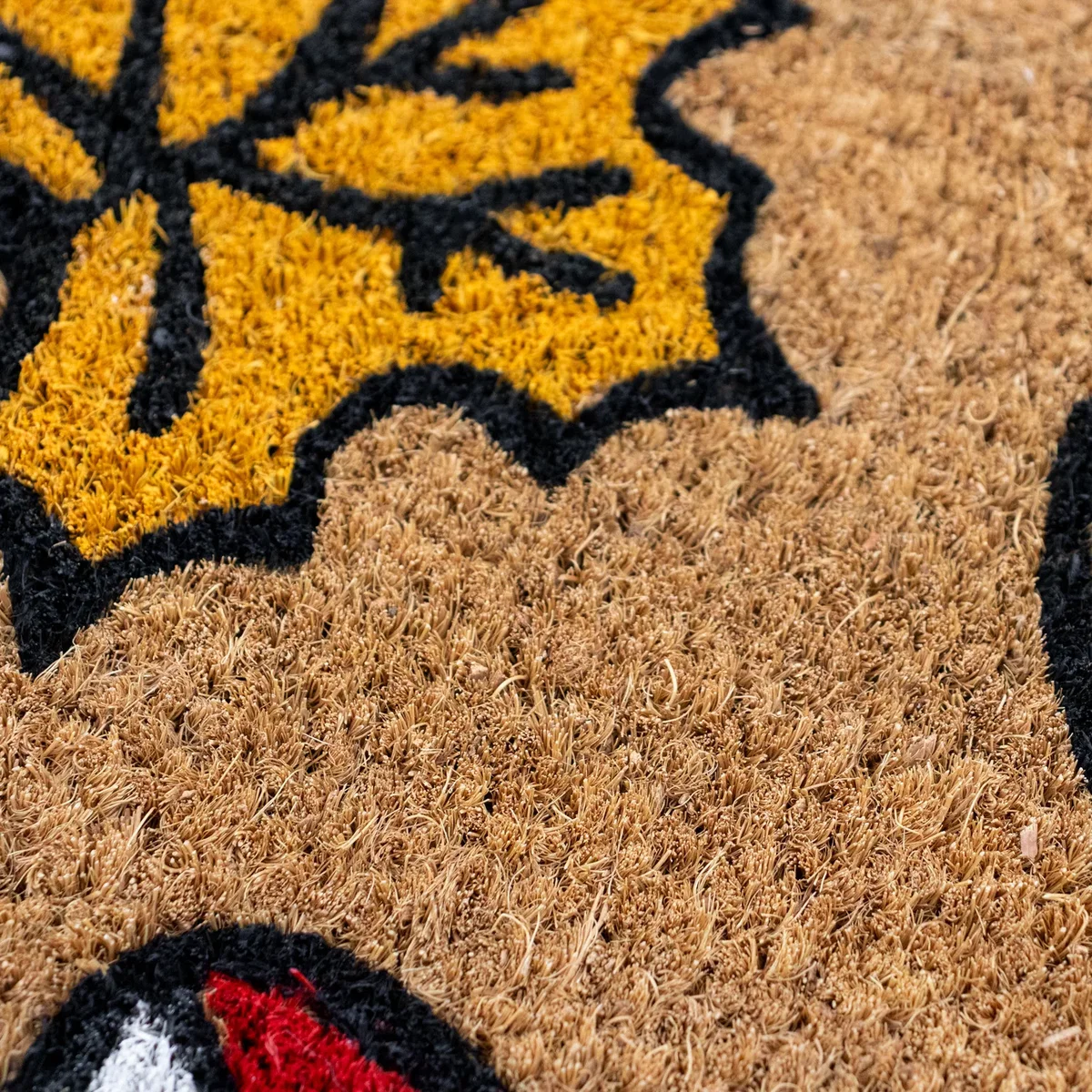 Coir Entrance Doormat with Latex Backing - Autumn - Brown – image 10