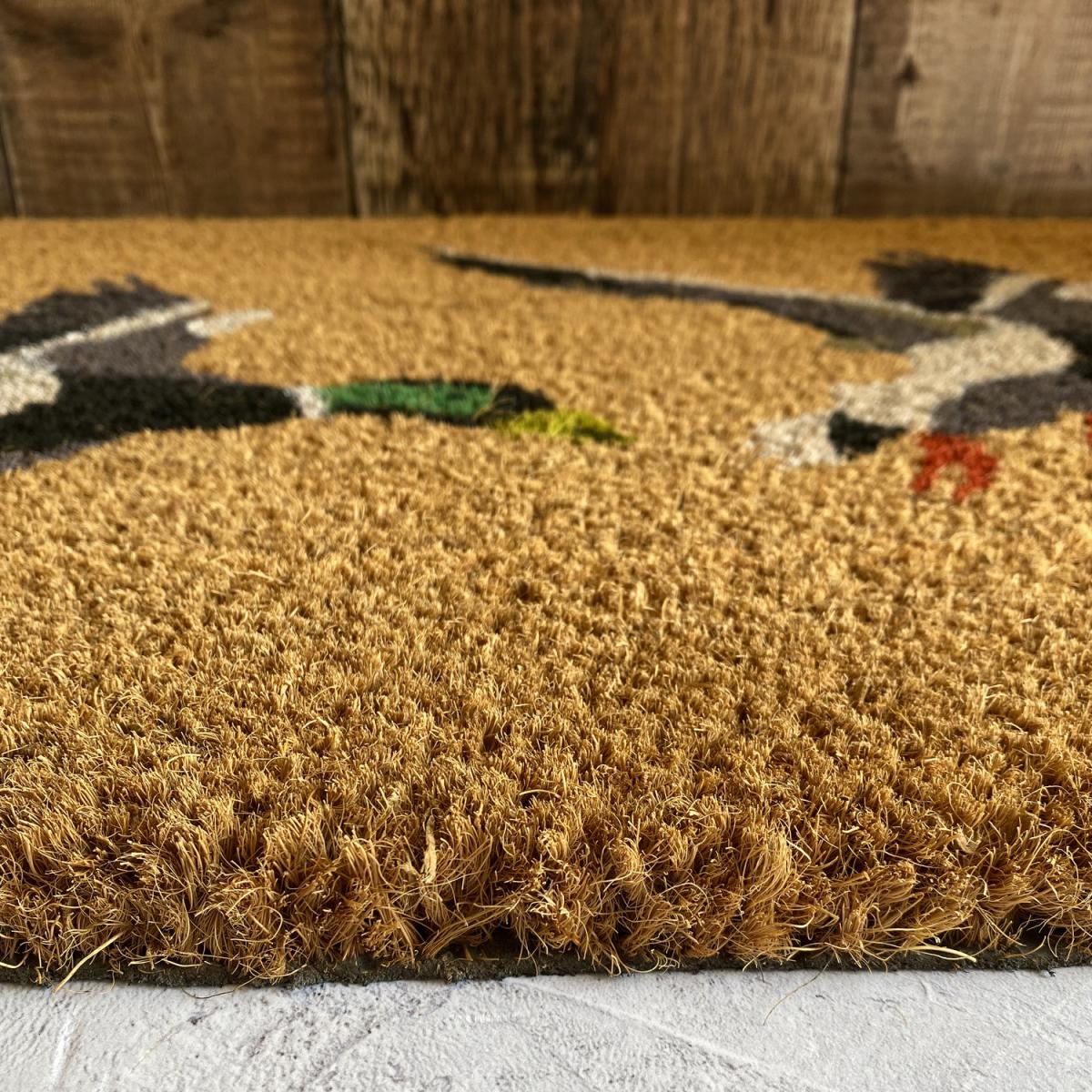 Indoor and Outdoor Coir Doormats - Brown / Flying Ducks – image 4