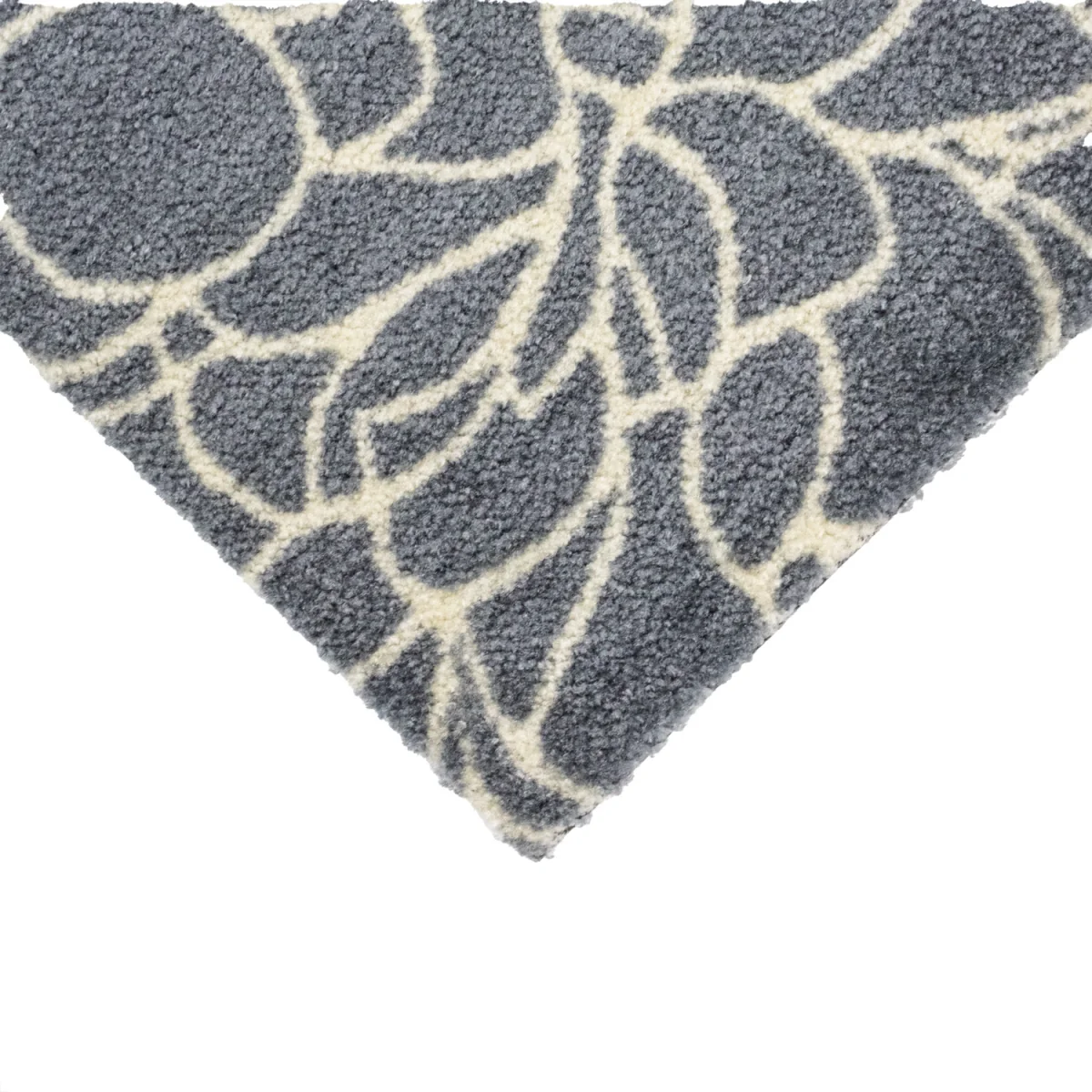 Machine Washable Mega Mat Doormat and Runner - Floral - Grey – image 3