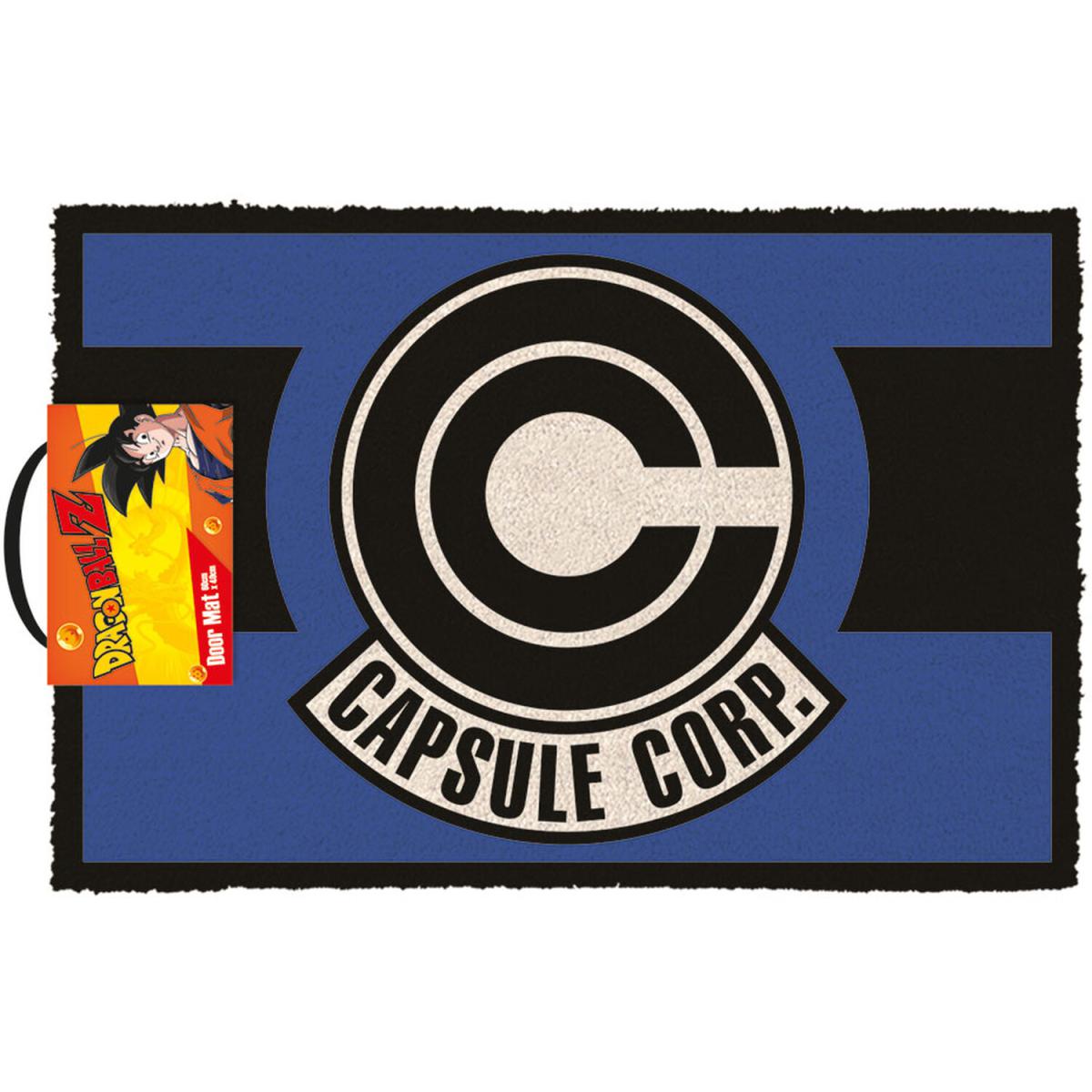 Dragon Ball Z (Capsule Corp) Doormat - Black – image 2