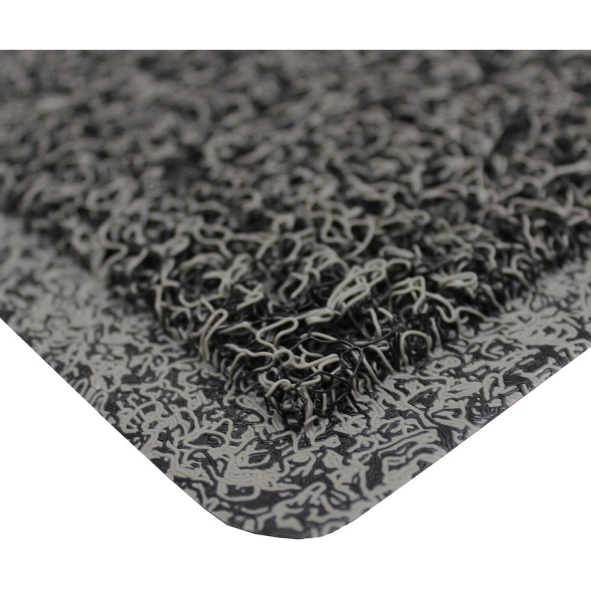 Grey and Black Mud Grabber PVC Spaghetti Entrance Door Mat – image 2