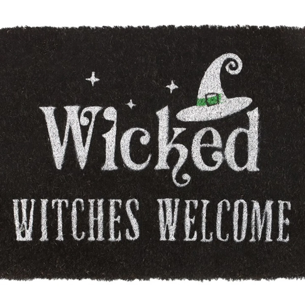 Black Wicked Witches Welcome Doormat Spooky Season Gift Idea - Black – image 3