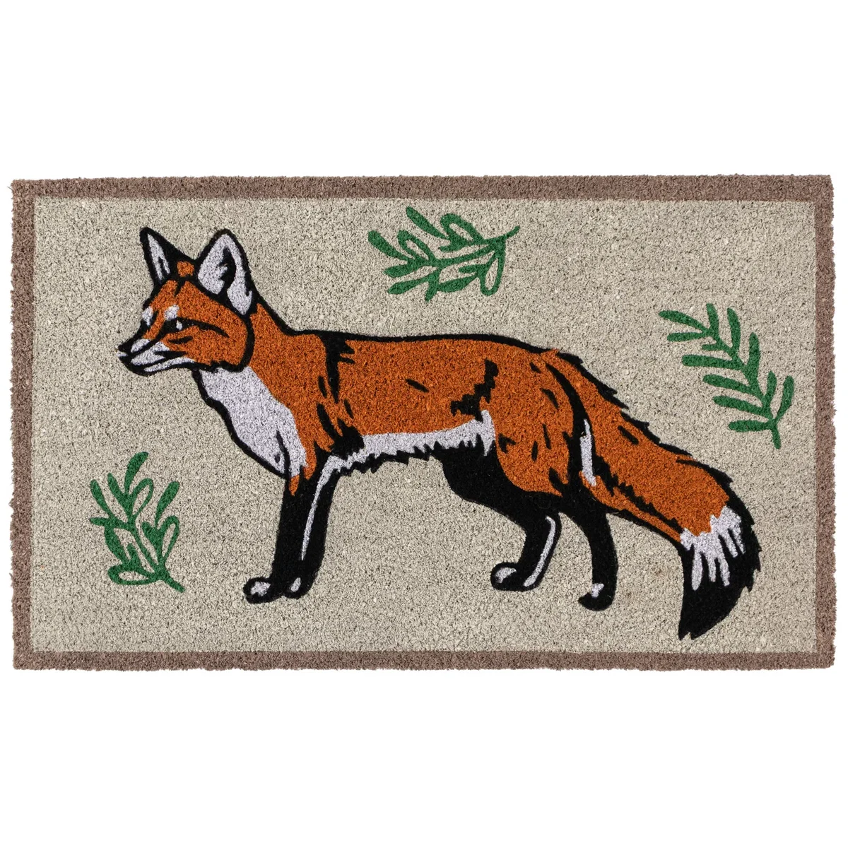Eco-Friendly Latex Backed Natural Coir Entrance Doormat - Brown – image 11
