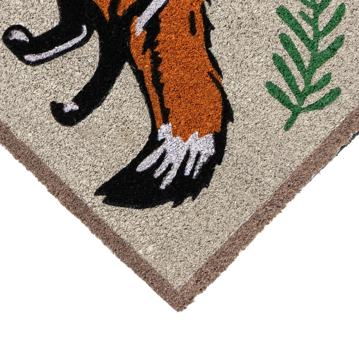 Eco-Friendly Latex Backed Natural Coir Entrance Doormat - Brown – image 10