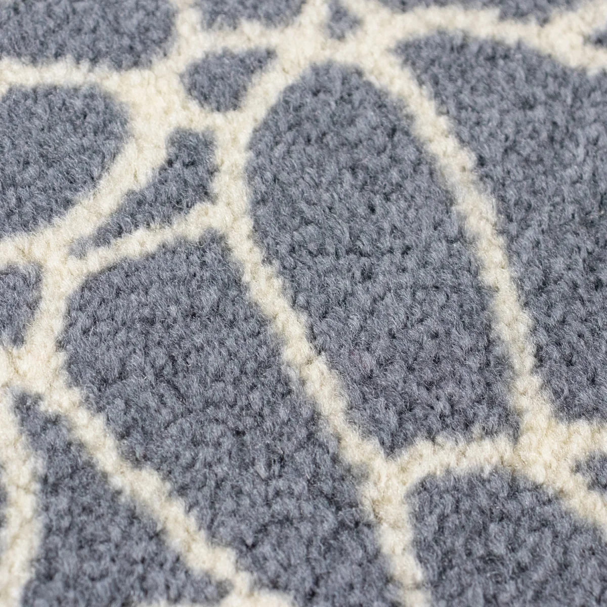 Mega Doormat - 50x75cm, Floral - Grey – image 4