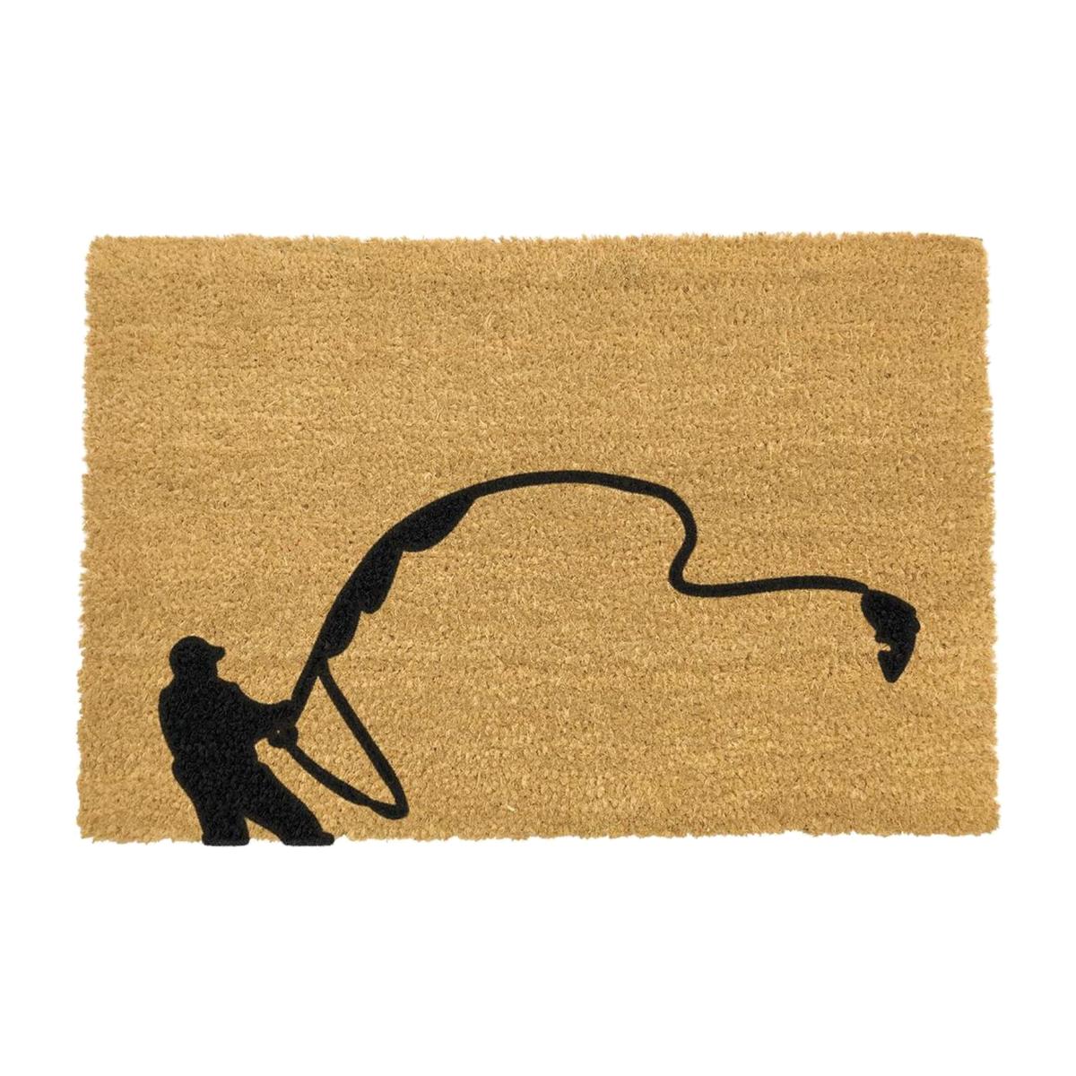 Fishing Doormat - Black – image 1