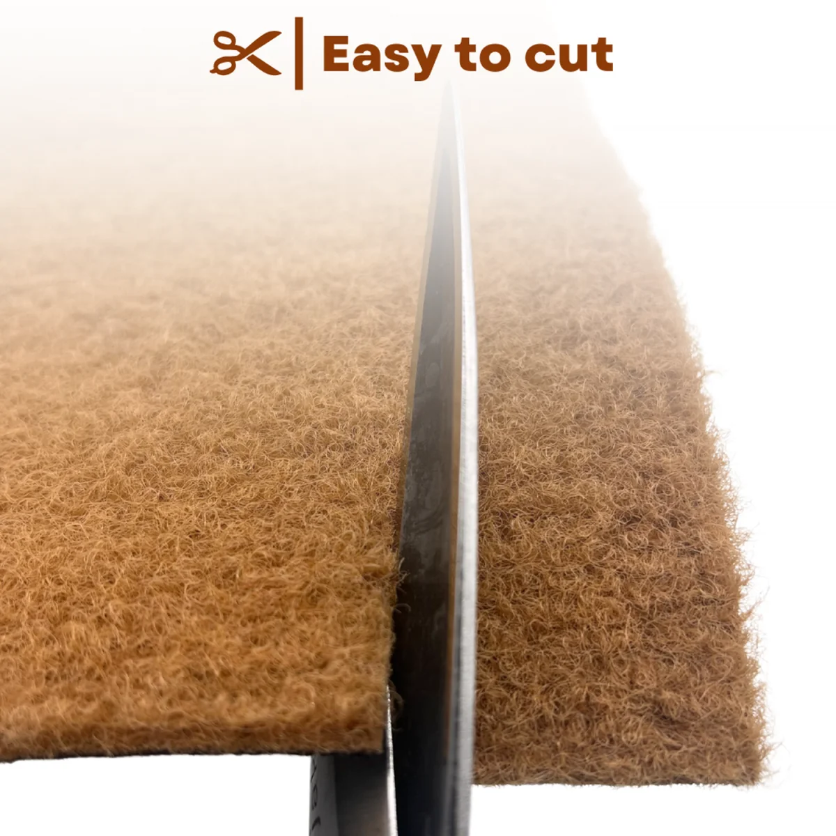 Non-Shed PVC Coir Entrance Doormat - Beige / 4m x 1.5m – image 7