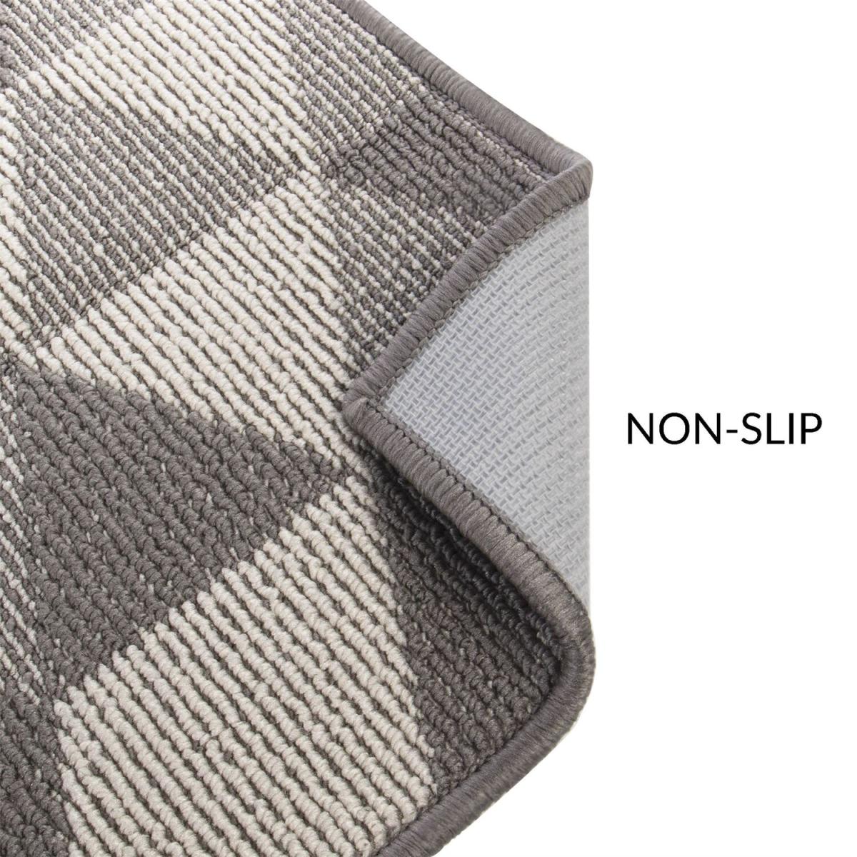 Grey Geometric Indoor Doormat - Grey – image 2