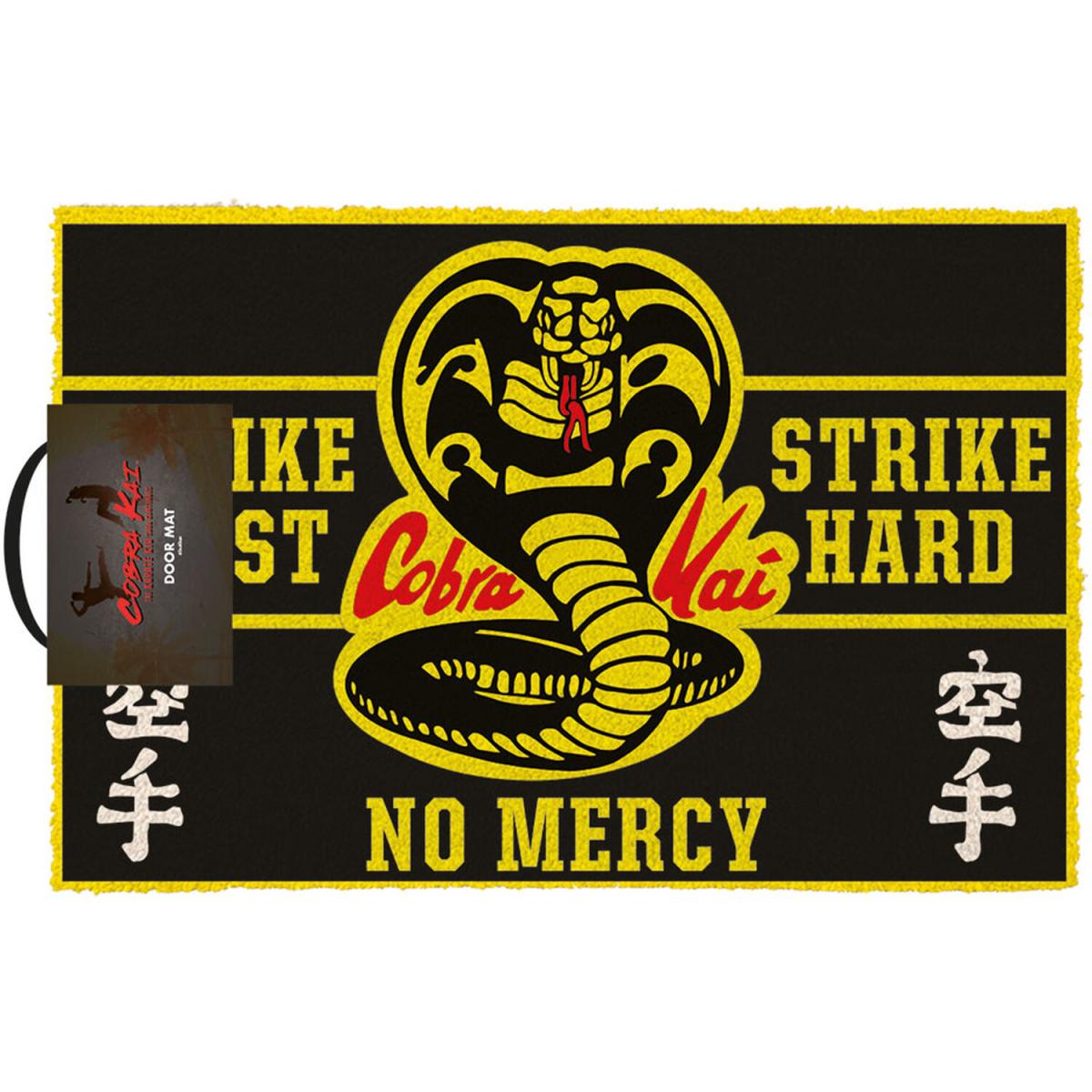 Cobra Kai (No Mercy) Doormat - Black – image 2