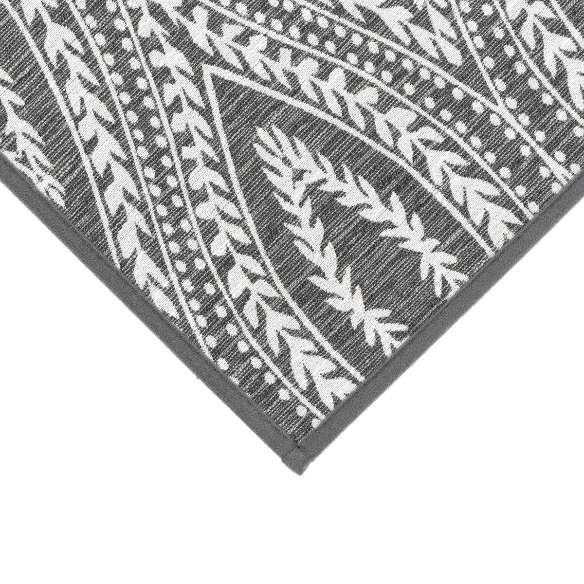 JVL Harmony Machine Washable Entrance Doormat and Runner Set - Grey – image 13