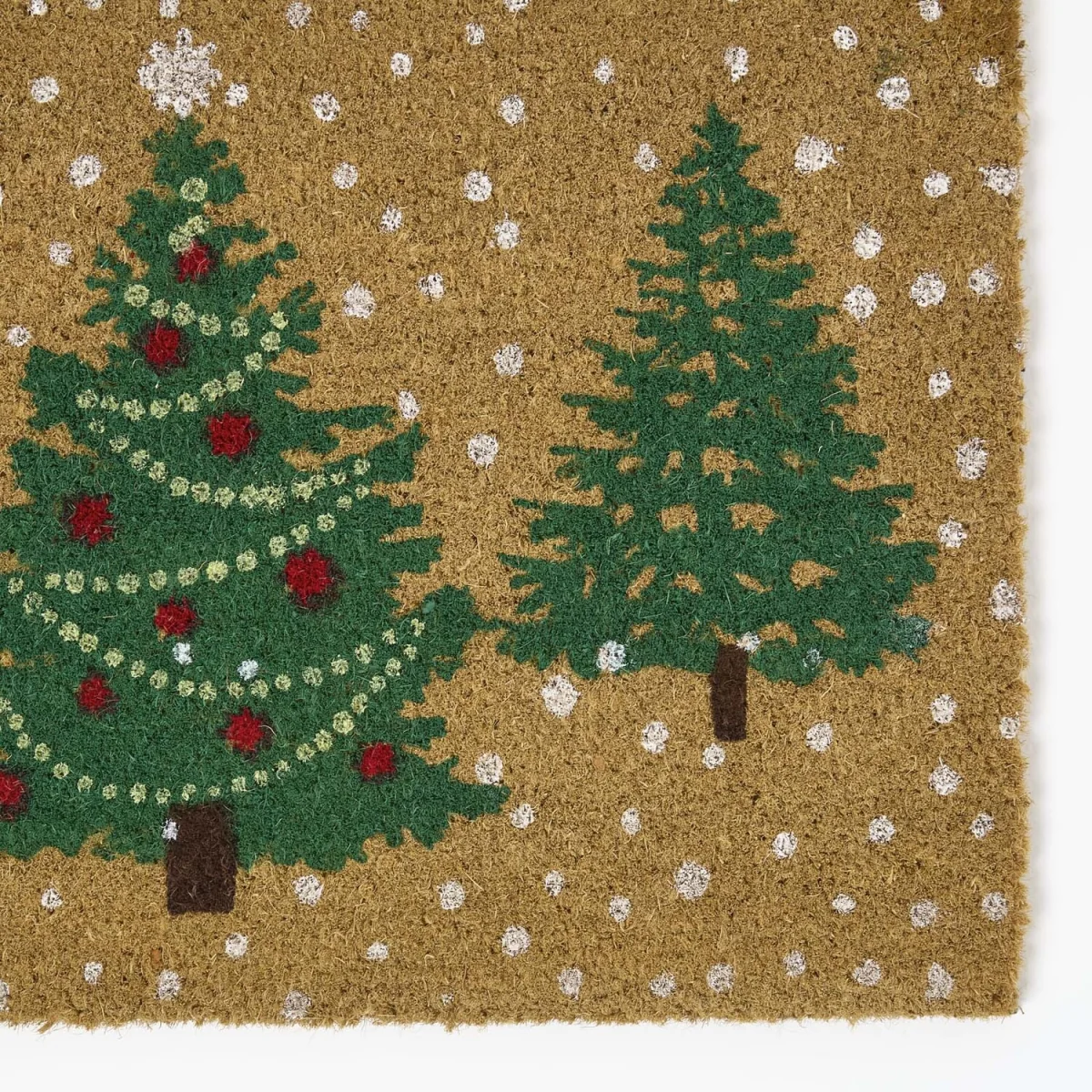 Coir Doormat Christmas Trees, 60 x 40 cm - Green – image 2