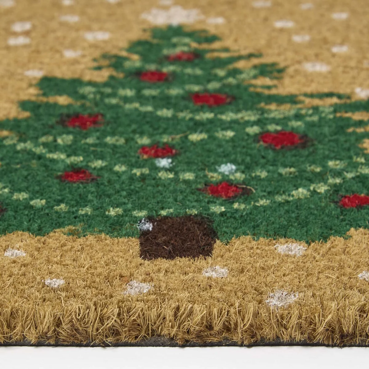 Coir Doormat Christmas Trees, 60 x 40 cm - Green – image 3