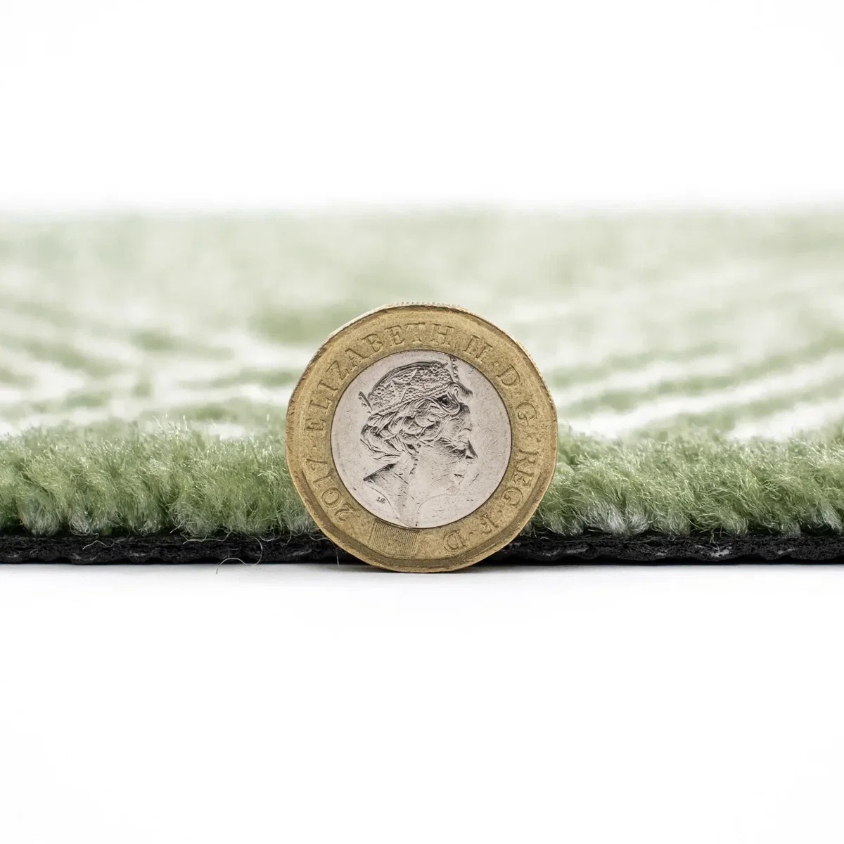 Machine Washable Mega Mat Entrance Doormat and Runner - Geo - Green – image 4