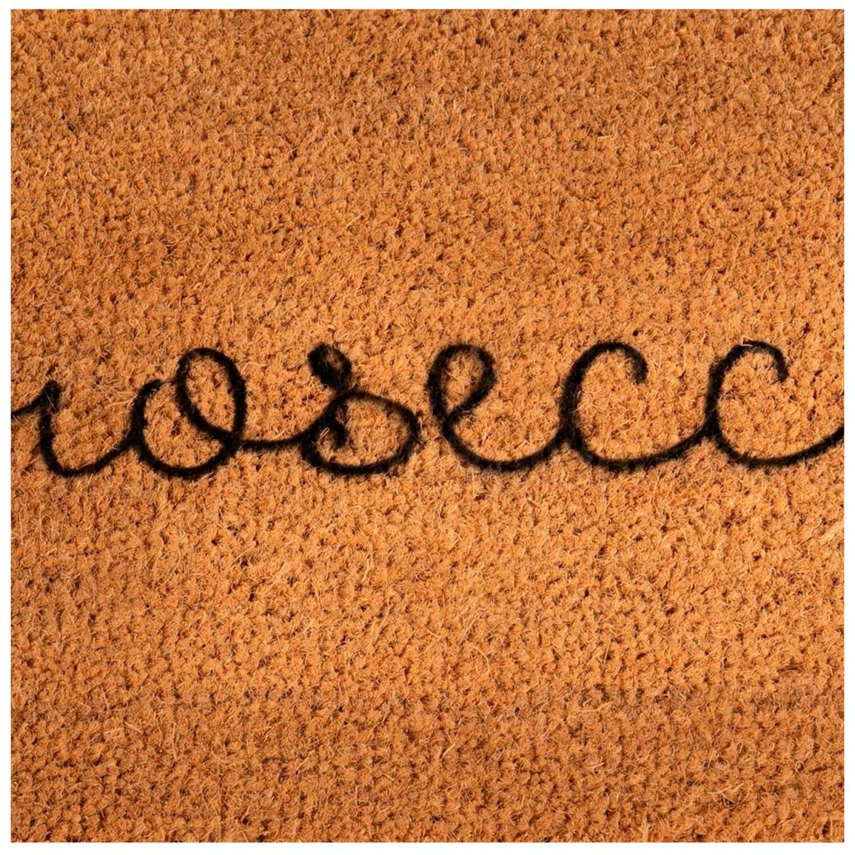 It's Prosecco Time Patio Doormat - Black – image 2