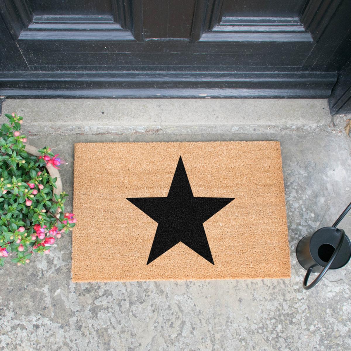 Star Doormat - Black – image 2