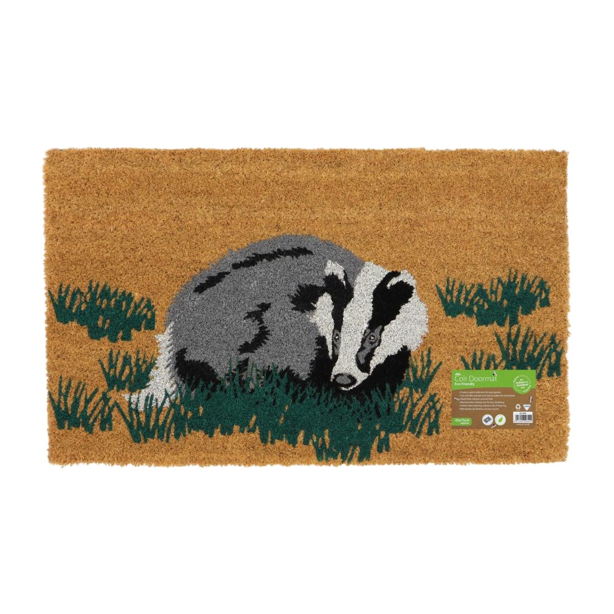Latex Backed Badger Coir Door Mat – image 1
