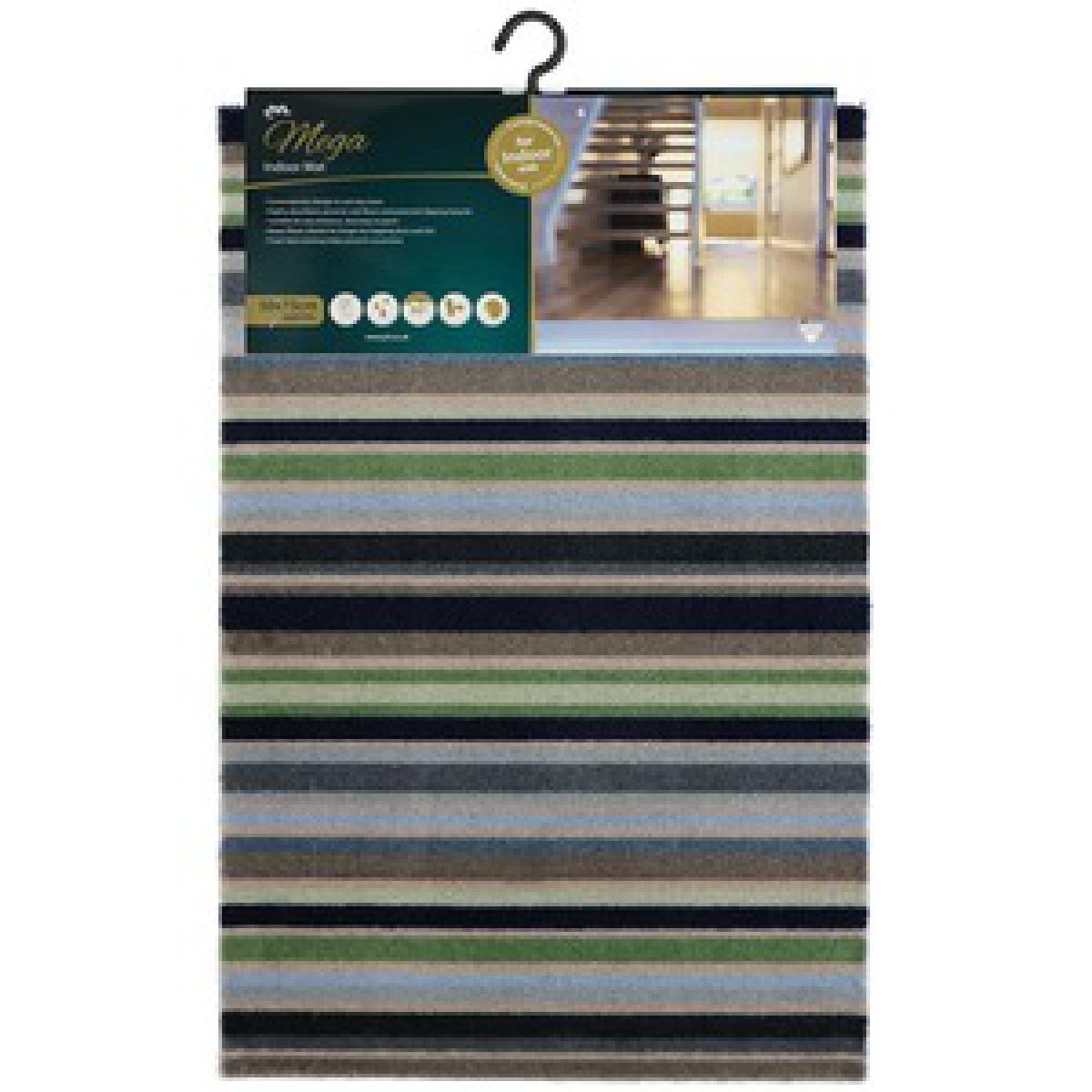 Highly Absorbent Striped Door Mat - Multicoloured – image 5