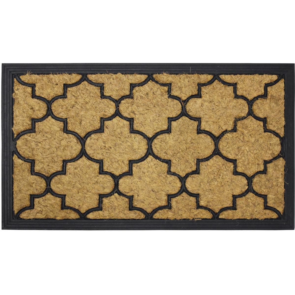 Round Pattern Comfort Scraper Entrance Rubber Door Mat – image 3