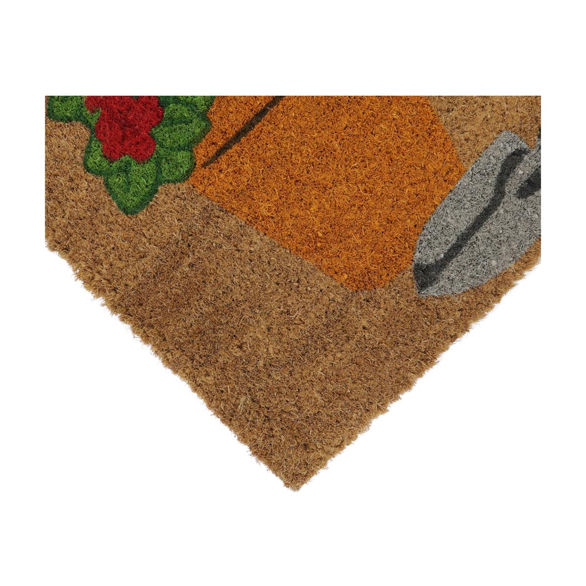 JVL Eco-Friendly I Love My Garden Door Mat - Brown – image 1