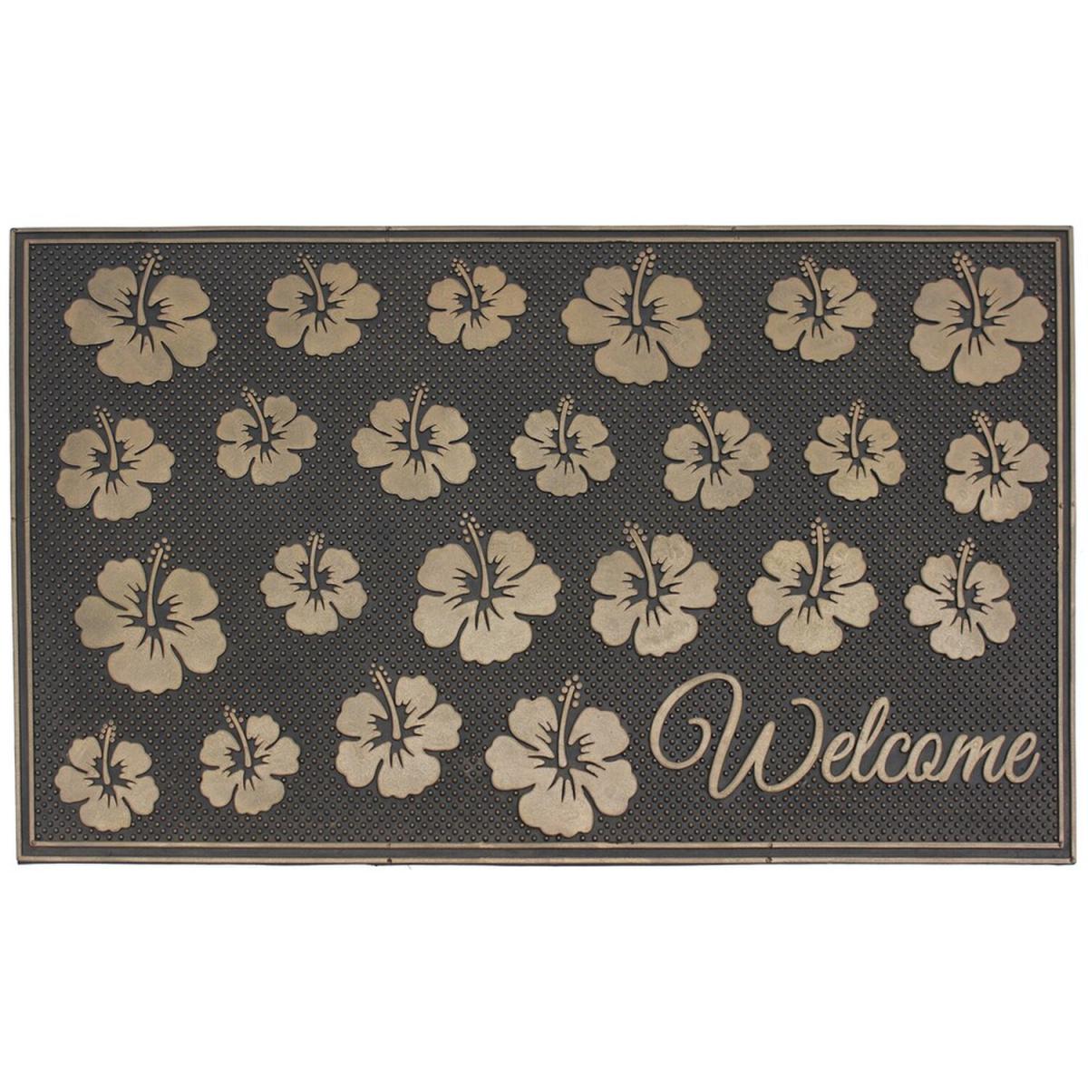 Havana Flower Pin Rubber Door Mat – image 3