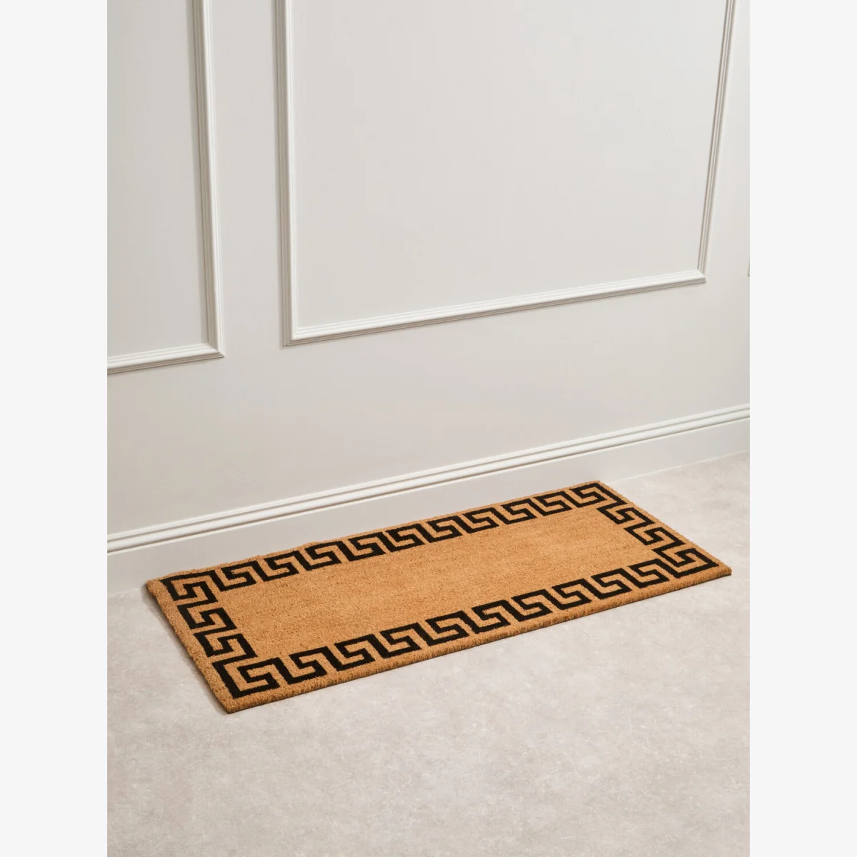 Filta Greek Key Coir Doormat
