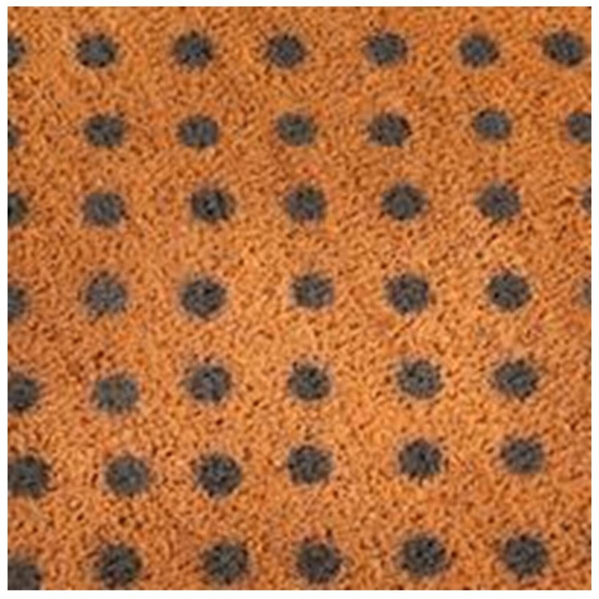 Grey Dots Circle Doormat - Grey – image 2