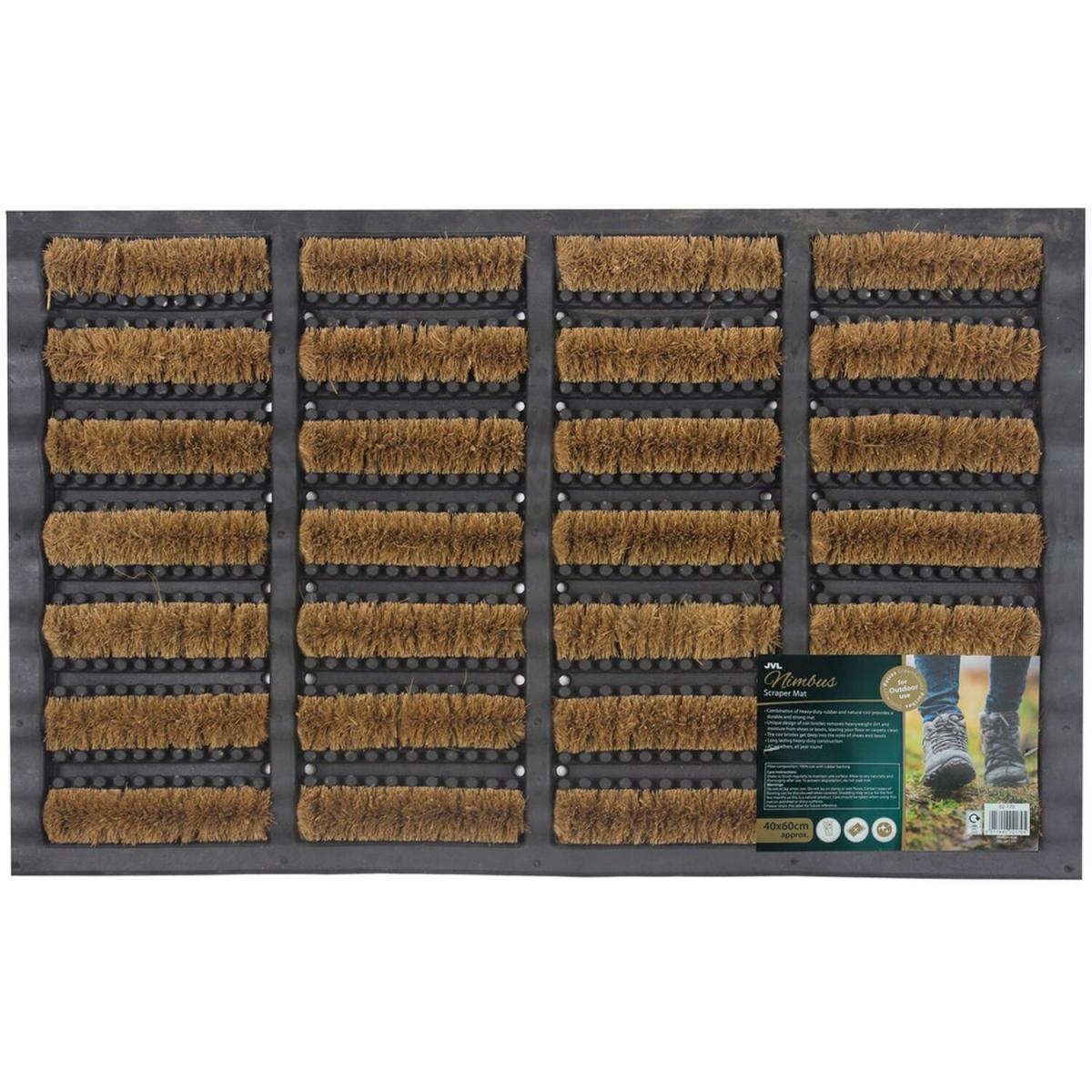 Nimbus Rubber Natural Coir Tuffscrape Medium Door Mat – image 9