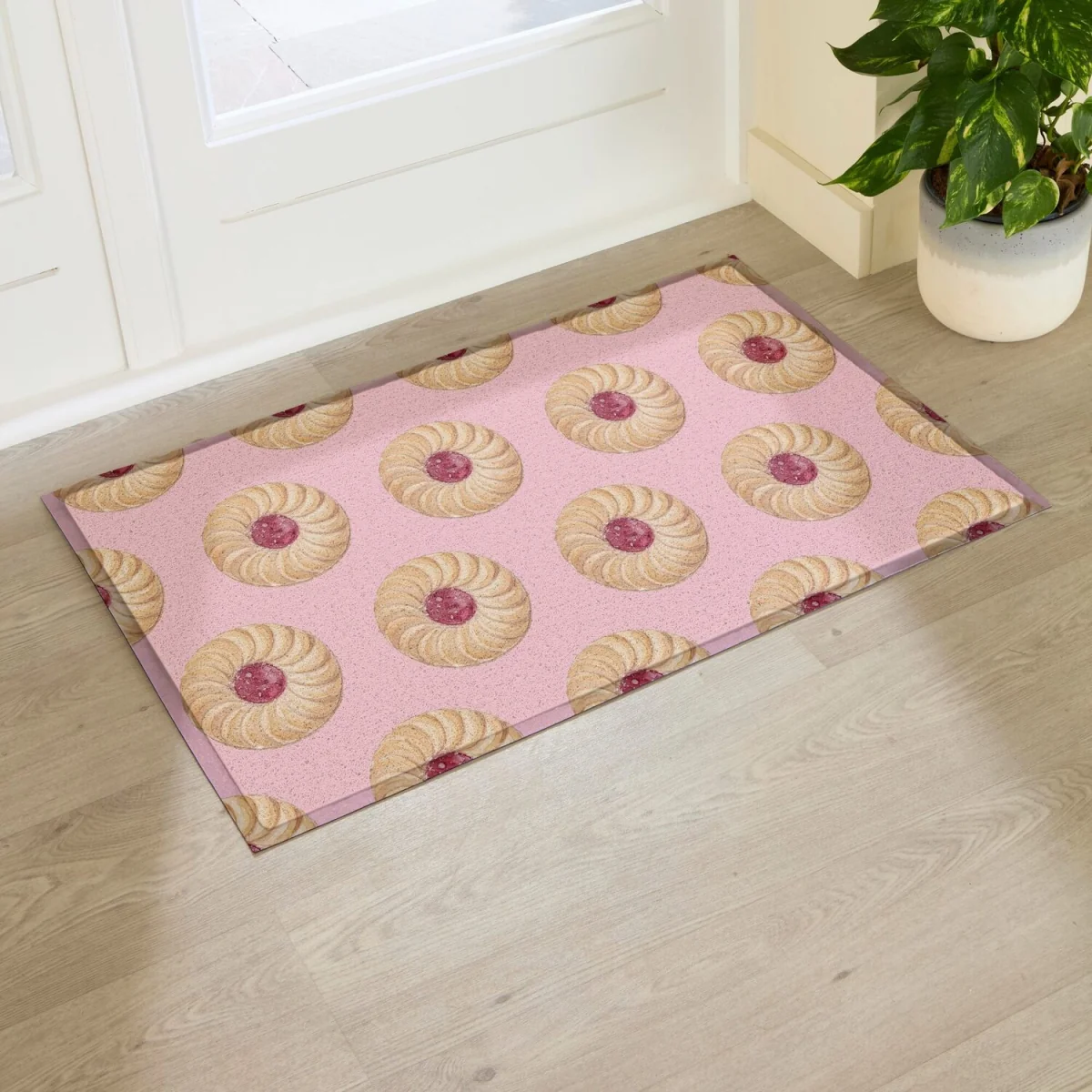 Jam Biscuit Indoor/Outdoor Doormat (90x60cm) - Multi / 90 x 60cm
