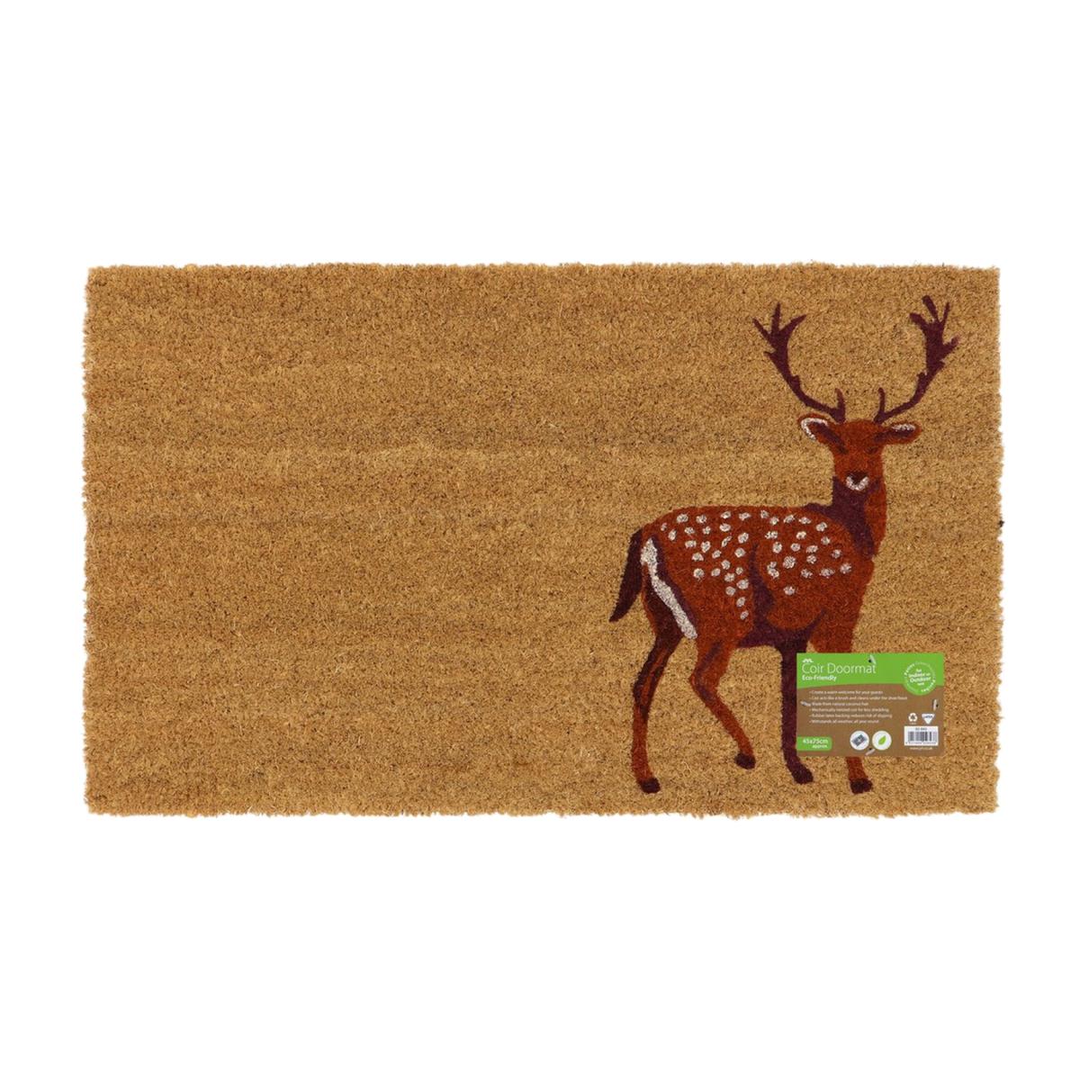 Latex Backed Stag Coir Door Mat – image 1
